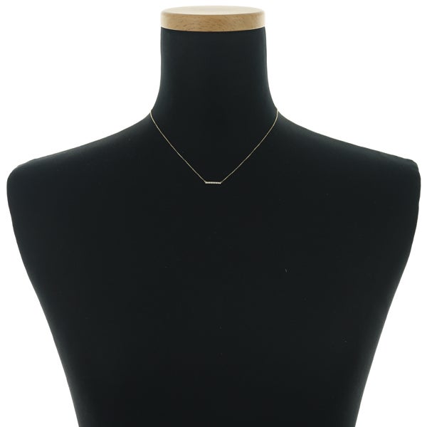 アーカー ネックレス  ダイヤ 0.05ct ティナ ショート K18YG 