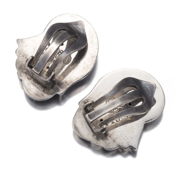 ジョージジェンセン イヤリング   100A  シルバー925 