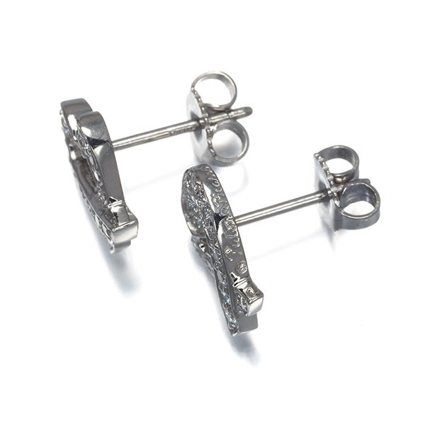 ティファニー ピアス  ダイヤ ラビングハート  Pt950 