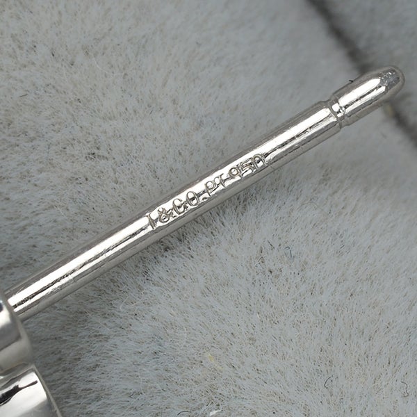 ティファニー ピアス  ダイヤ ラビングハート  Pt950 