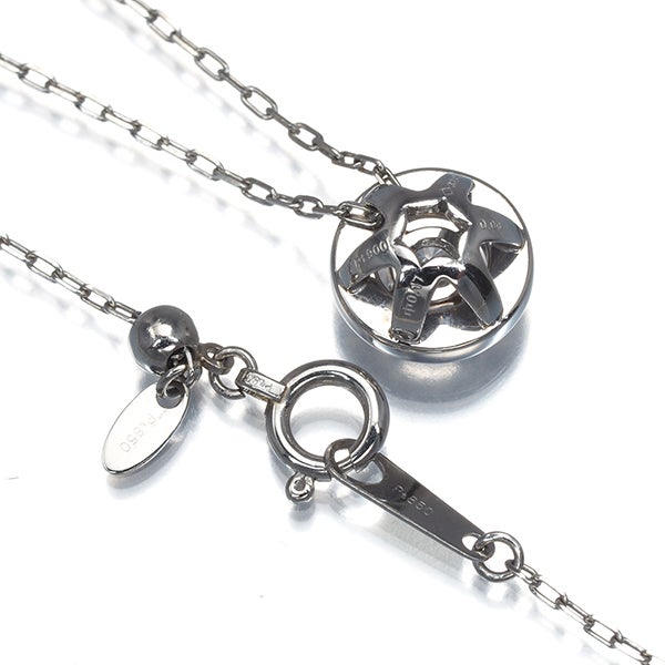 フォーエバーマーク ネックレス  ダイヤ 0.17ct センターオブマイユニバース  Pt900/Pt850 