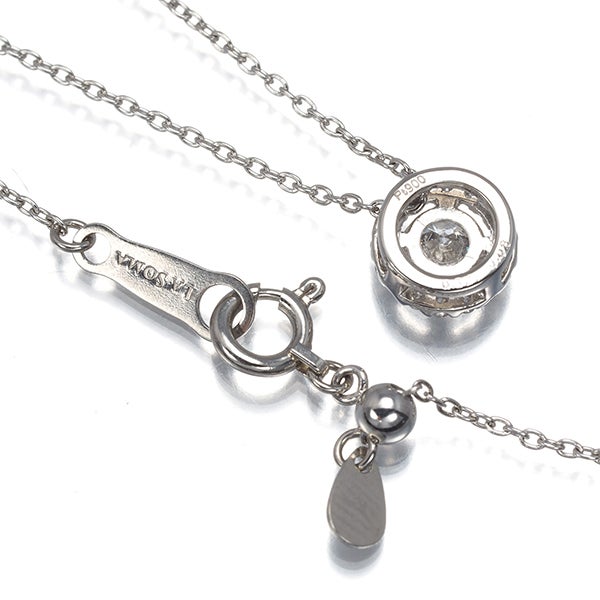 ラソマ ネックレス  ダイヤ 0.328ct/0.08ct   Pt900/Pt850 