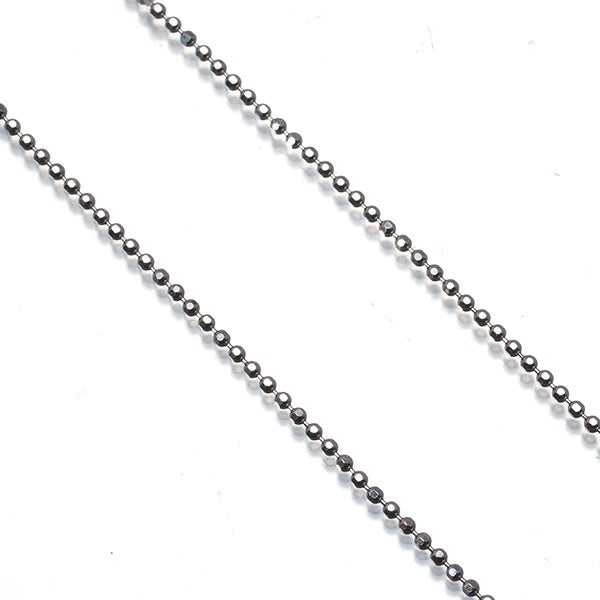 カットボール チェーンネックレス 45cm K18WG