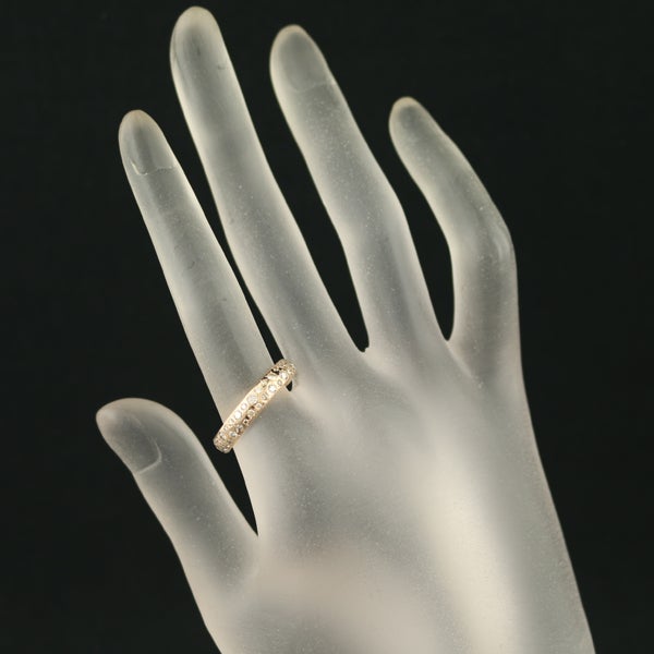 カシケイ リング  ダイヤ 0.85ct カシケイバンド フルエタニティ12号 K18PG 