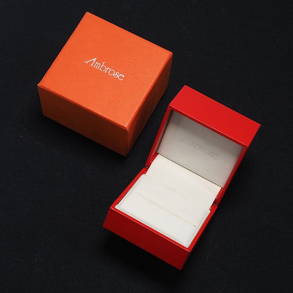 アンブローズ リング  サファイア 0.62ct ダイヤ 0.12ct  13号 Pt900 箱/保証書