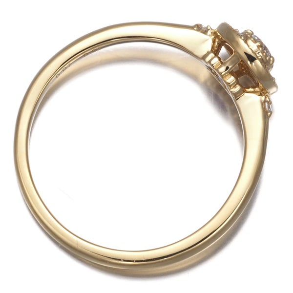 フェスタリア リング  ダイヤ 0.07ct/0.02ct Wish upon a star 10号 K18YG 