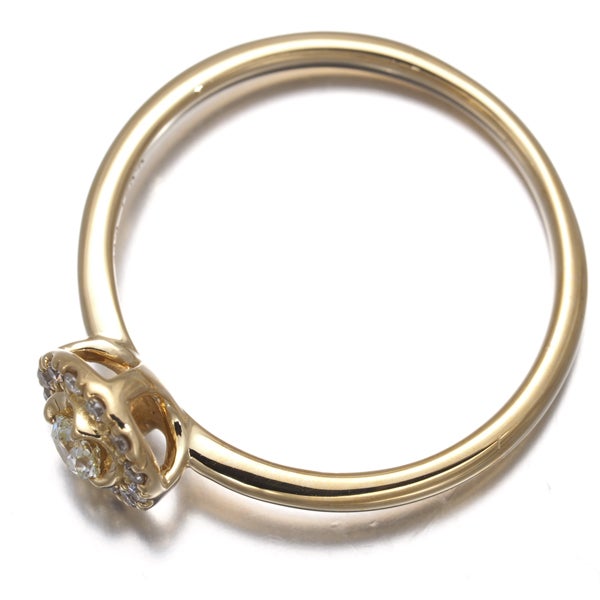 フェスタリア リング ダイヤ 0.091ct/0.05ct Wish upon a star 11号 K18YG