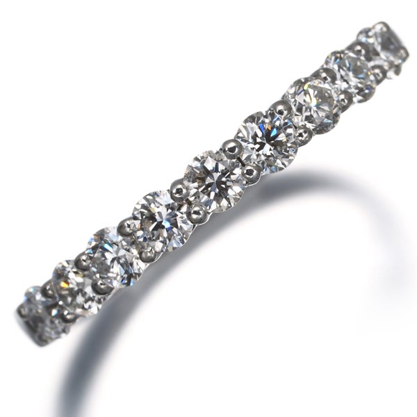 ヴァンドーム リング  ダイヤ 0.50ct  9P 11号 Pt950 