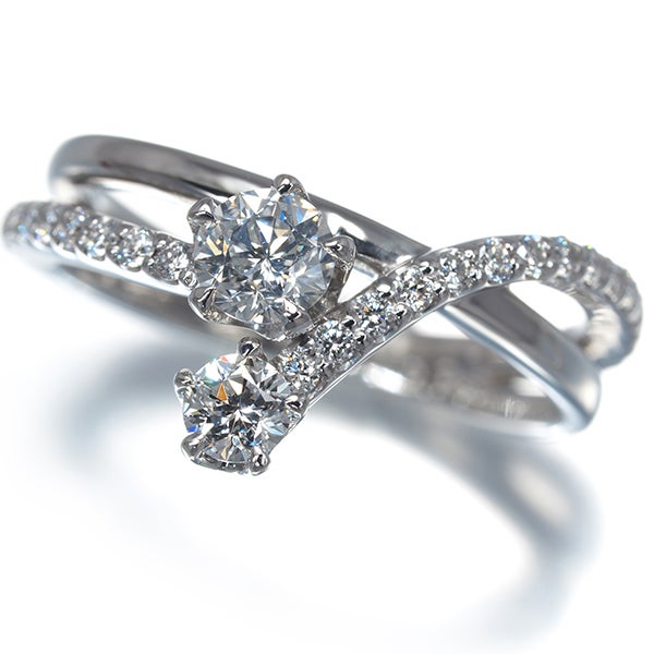 フェスタリア リング  ダイヤ 0.279ct Wish upon a star 7.5号 Pt900 