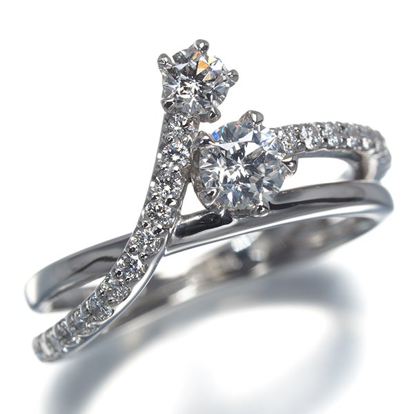 フェスタリア リング  ダイヤ 0.279ct Wish upon a star 7.5号 Pt900 