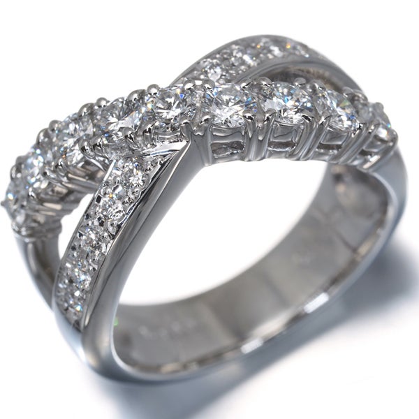 ミキモト リング  ダイヤ 0.83ct  11号 Pt950 
