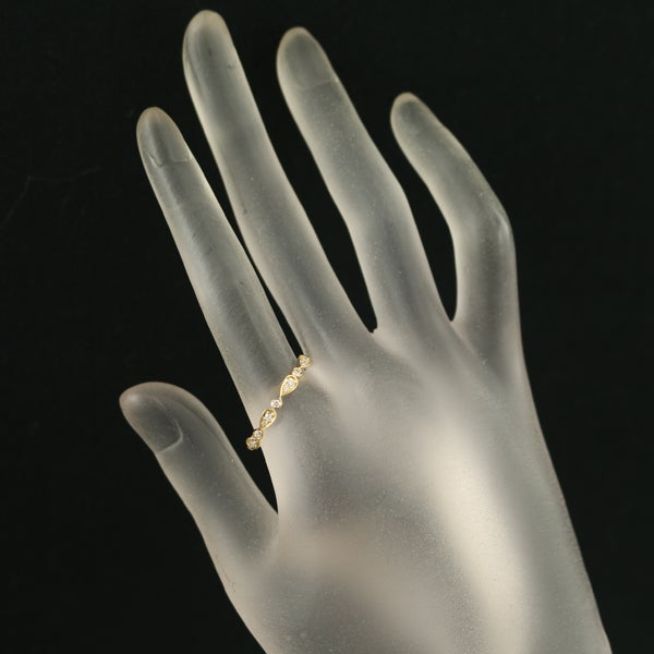  ダイヤ 0.13ct   リング K18YG 