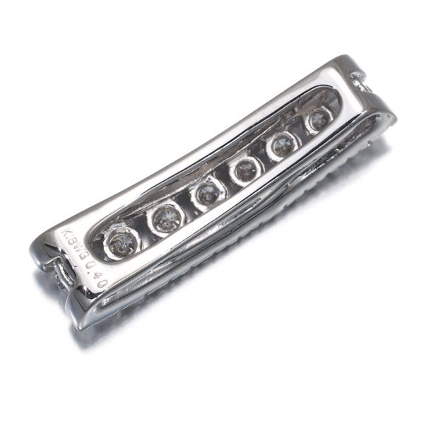  ダイヤ 0.40ct   ペンダントトップ K18WG 