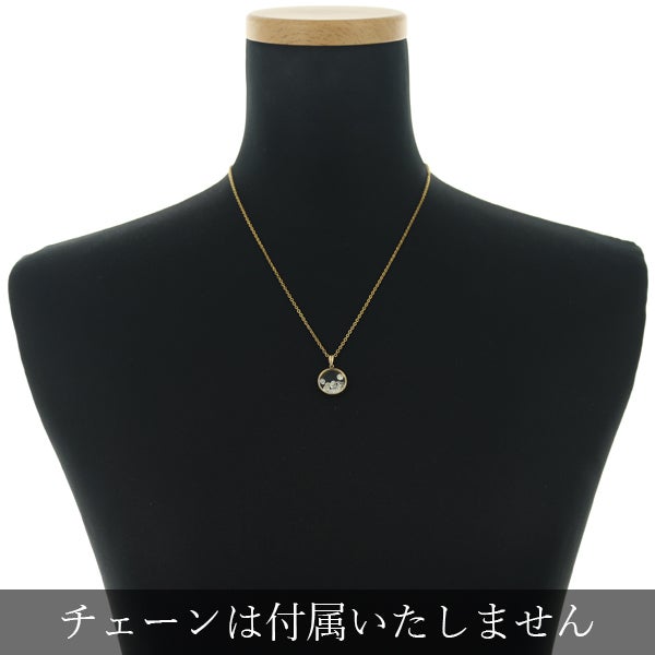  ダイヤモンド 1.00ct   ペンダントトップ K18YG/ガラス 