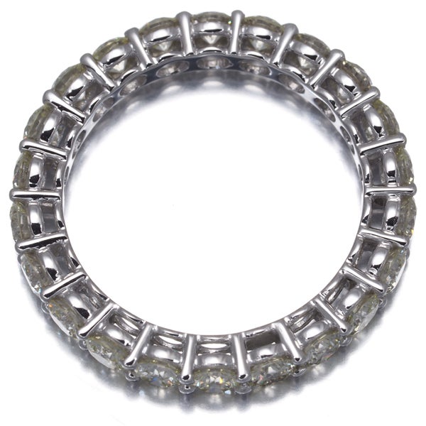  ダイヤ 2.00ct フルエタニティ  リング K18WG 