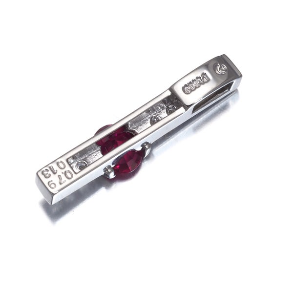 タサキ ペンダントトップ  ルビー 0.79ct ダイヤ 0.13ct   Pt900 ソーティング