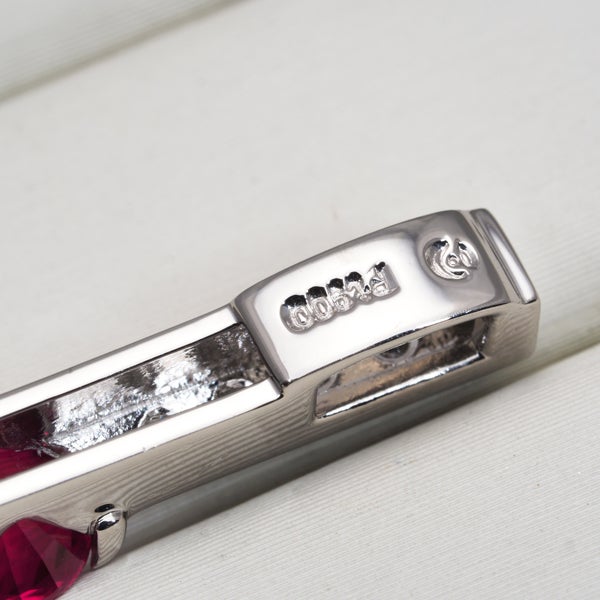 タサキ ペンダントトップ  ルビー 0.79ct ダイヤ 0.13ct   Pt900 ソーティング