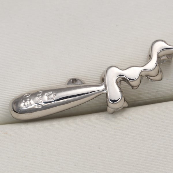 星の砂 ピアス  ダイヤ 0.15ct/0.15ct   Pt900 
