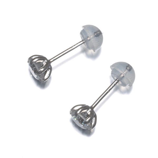  ダイヤ 0.360ct/0.346ct 一粒  ピアス Pt900 