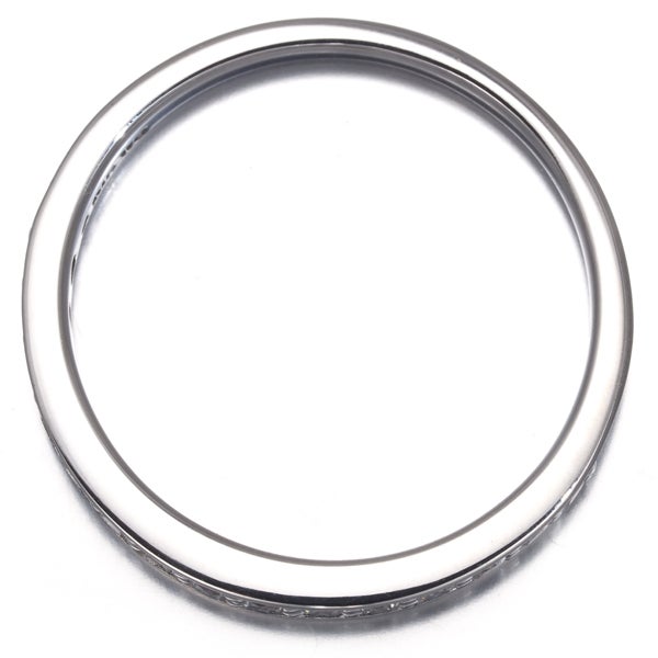 エステール リング  ダイヤ 0.25ct  ハーフエタニティ 13号 K18WG 