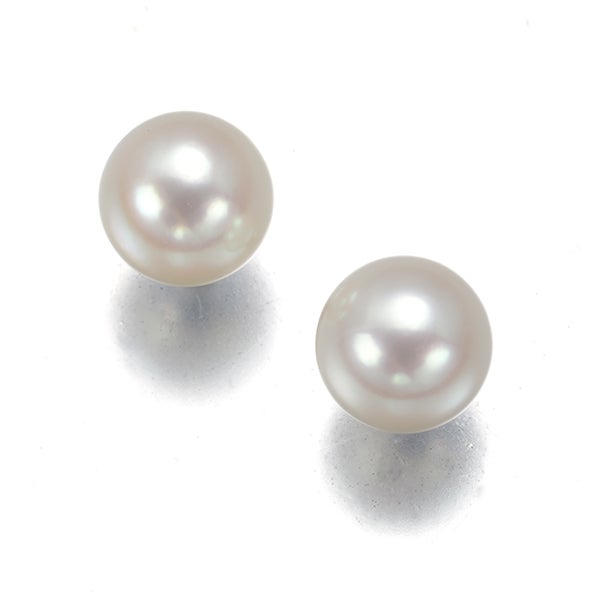 タサキ ピアス  アコヤ真珠 6.5mm  一粒 K18WG 