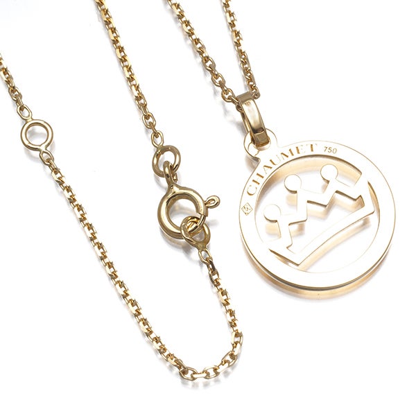 ショーメ ネックレス   アクロシュクール クラウン K18YG 