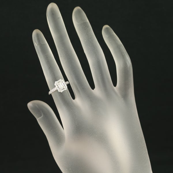  ダイヤ 0.50ct 2種カット  リング Pt900 