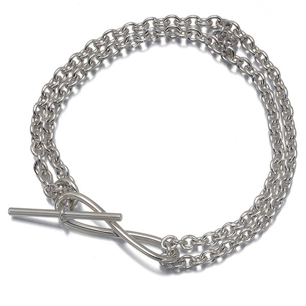 エルメス ブレスレット   シェーヌダンクル ツイスト  シルバー925 
