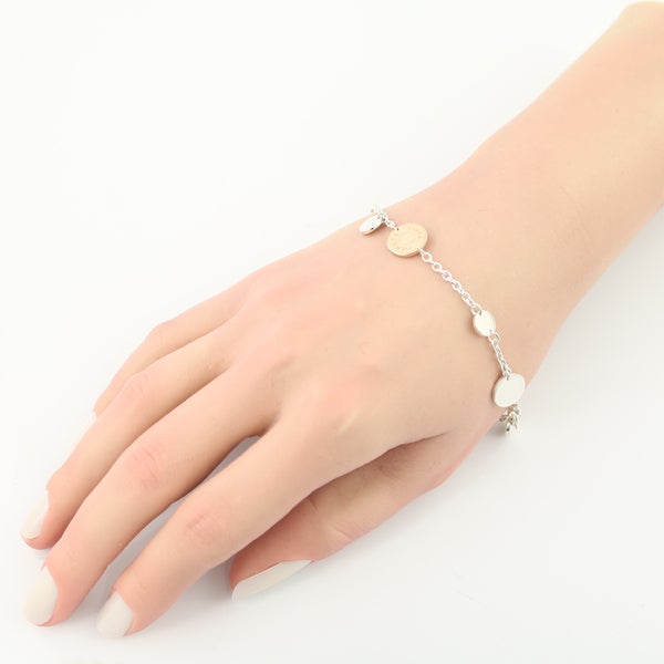 エルメス ブレスレット   コンフェッティ LG刻印 シルバー925/K18PG 