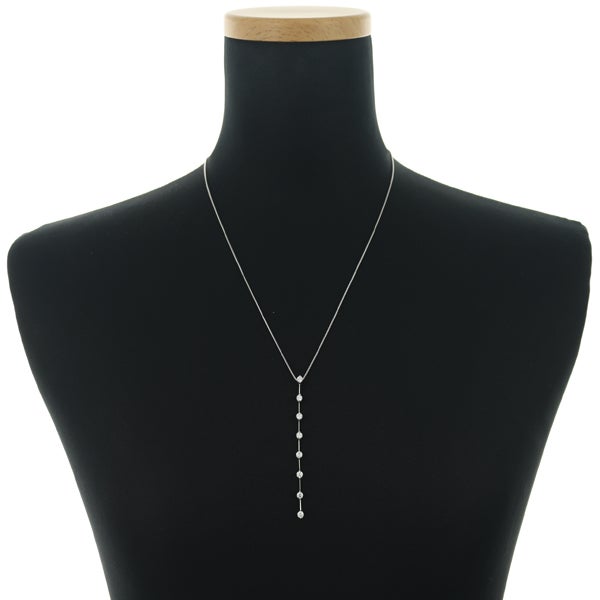 DTC ネックレス  ダイヤ 1.00ct LINE 8P K18WG 