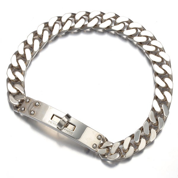 エルメス ブレスレット   ケリー SH刻印 チェーン シルバー 