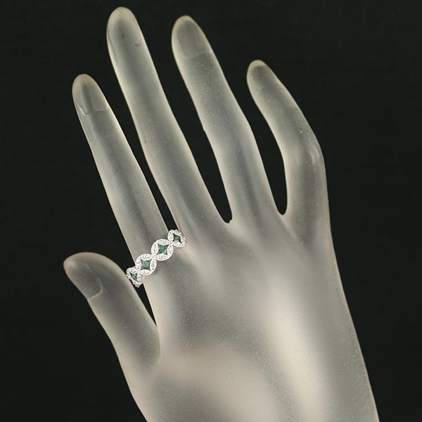 アレキサンドライト 0.63ct ダイヤ ダイヤモンド 0.22ct ミルグレイン