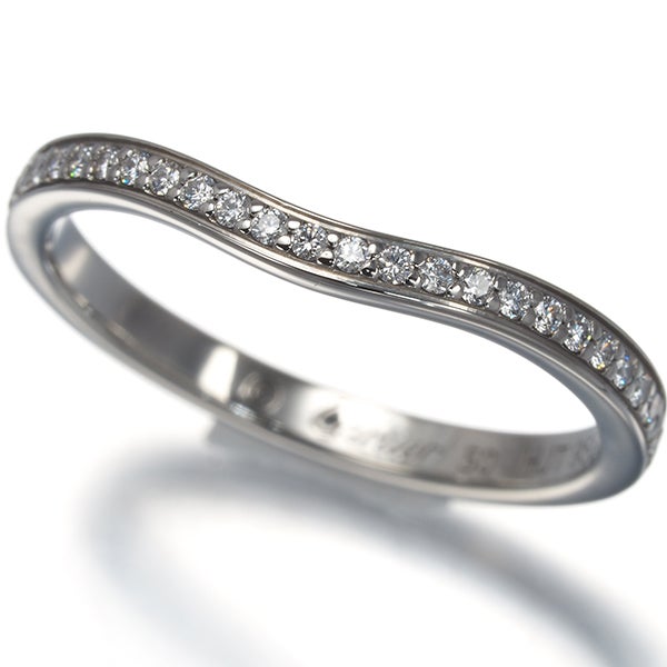 カルティエ リング ダイヤ ダイヤモンド バレリーナ ハーフエタニティ