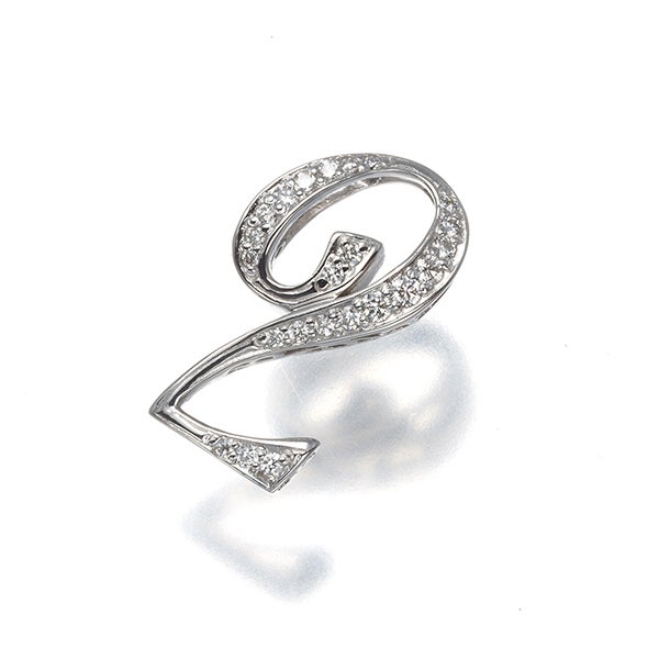 ゆきざき ペンダントトップ ダイヤ ダイヤモンド 0.17ct ノンブル