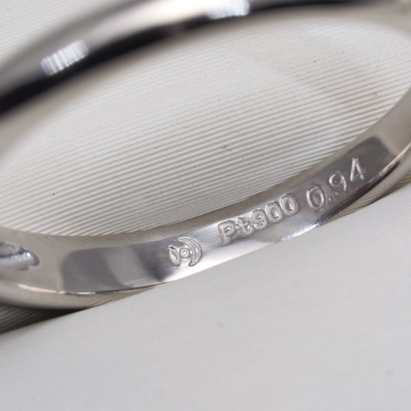 タサキ リング ルビー 0.94ct ダイヤ 0.20ct ピジョンブラッド トリリアント 11号 Pt900 鑑