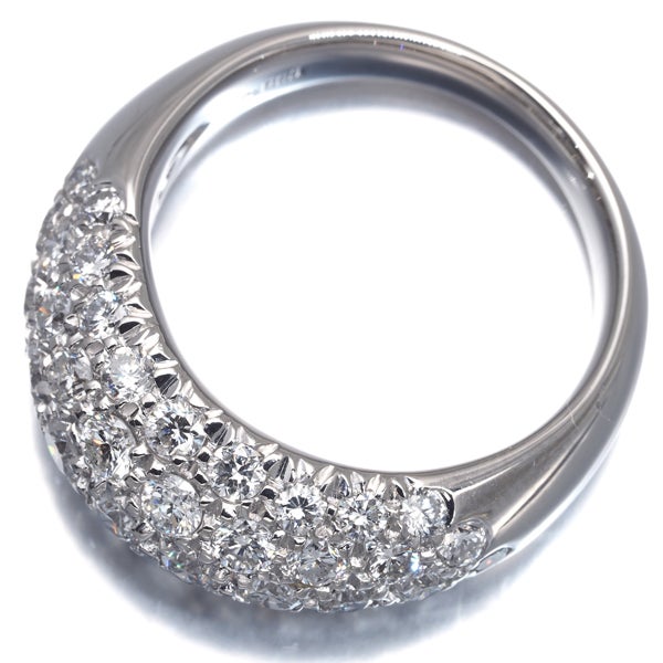 ポイントアップ対象商品】 ダイヤ ダイヤモンド 2.05ct パヴェ リング