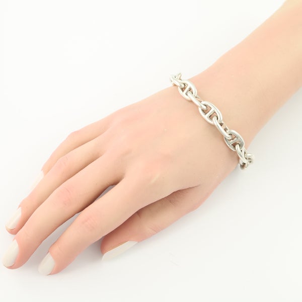 エルメス ブレスレット   シェーヌダンクル MM マルジェラ期 17コマ シルバー925 