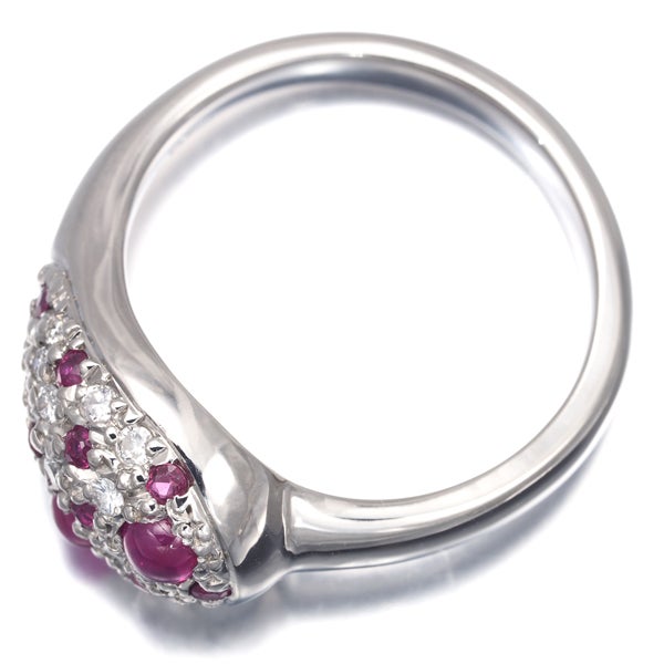 ポイントアップ対象商品】 ルビー 0.40ct ダイヤ ダイヤモンド 0.12ct