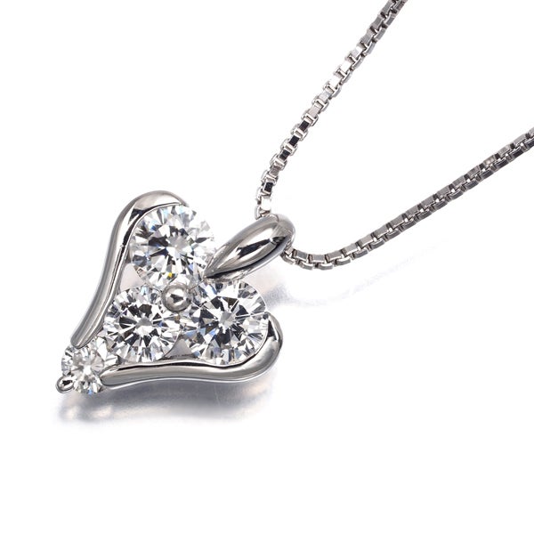 モニッケンダム ネックレス  ダイヤ 0.64ct   Pt900/Pt850 