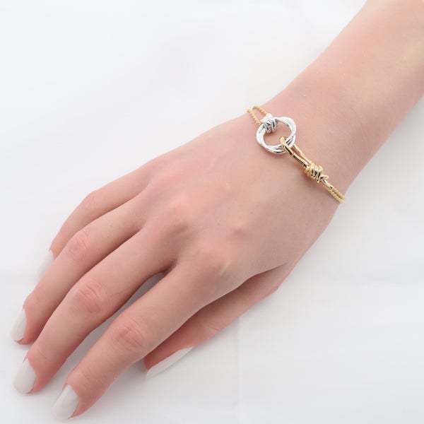 ボッテガヴェネタ ブレスレット   ノット S刻印 シルバー925 箱