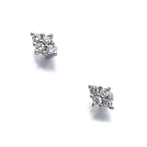 ポイントアップ対象商品】 ダイヤ ダイヤモンド 0.07ct ひし形 ピアス